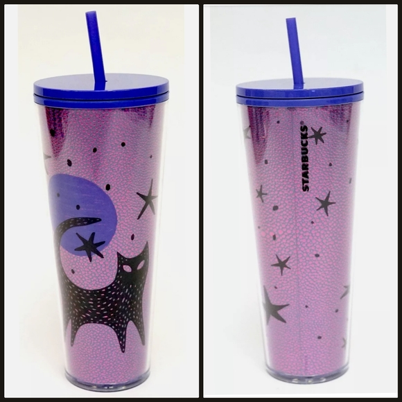 Starbucks Black Cat Halloween Venti Tumbler 2020 - Picture 4 of 4